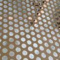 Round Hole Galvanized Sheet Steel berlubang